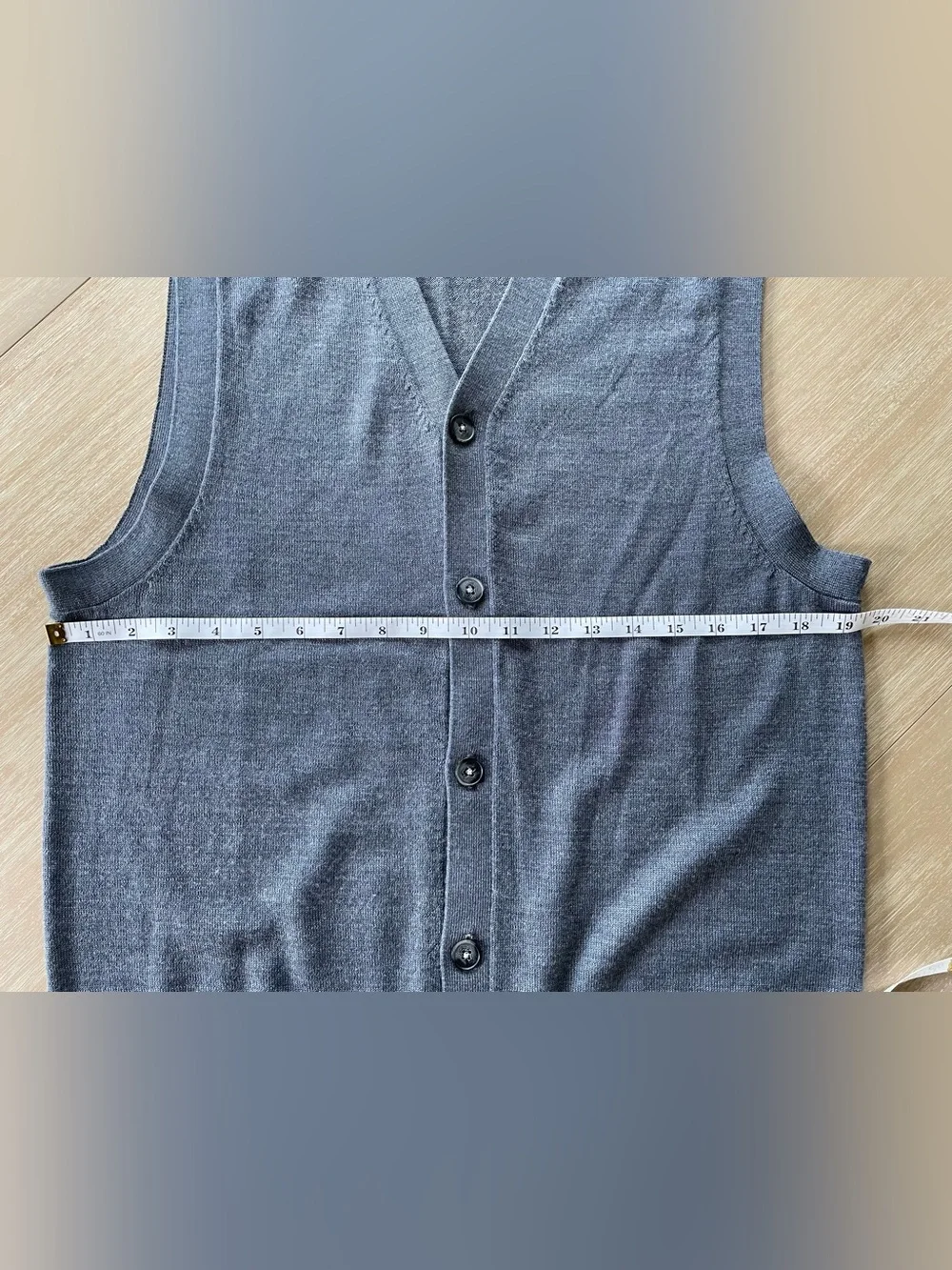 Banana Republic Merino Wool Vest - eclectic grandpa vest - Picture 5 of 8